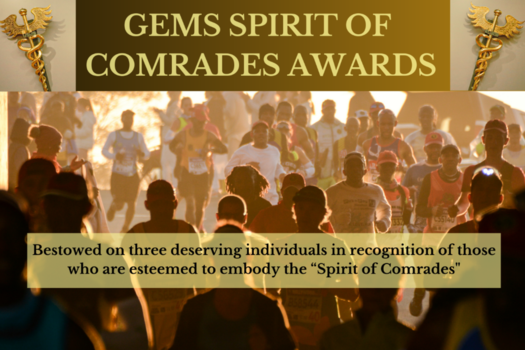2024 GEMS SPIRIT OF COMRADES AWARDS NOMINATIONS OPEN