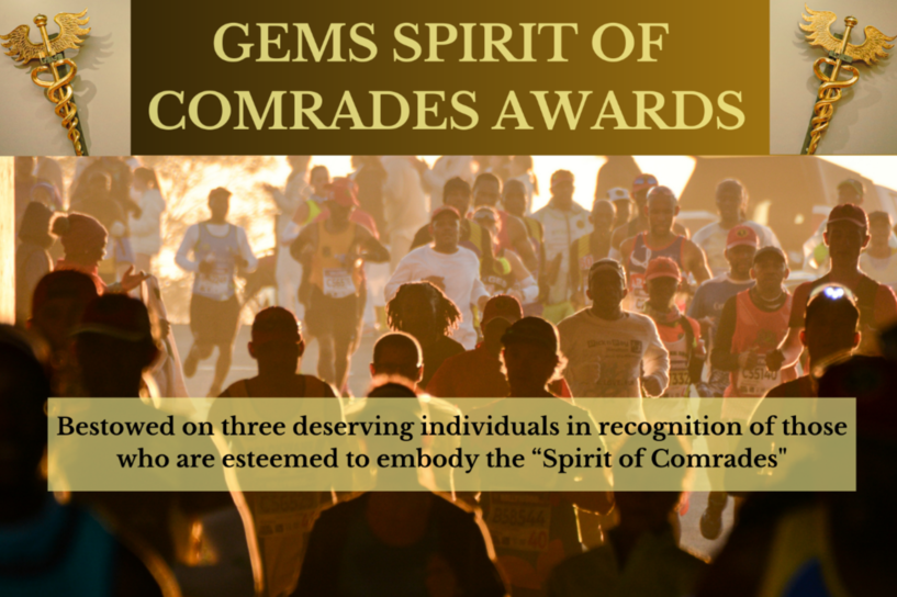 2024 GEMS SPIRIT OF COMRADES AWARDS NOMINATIONS OPEN