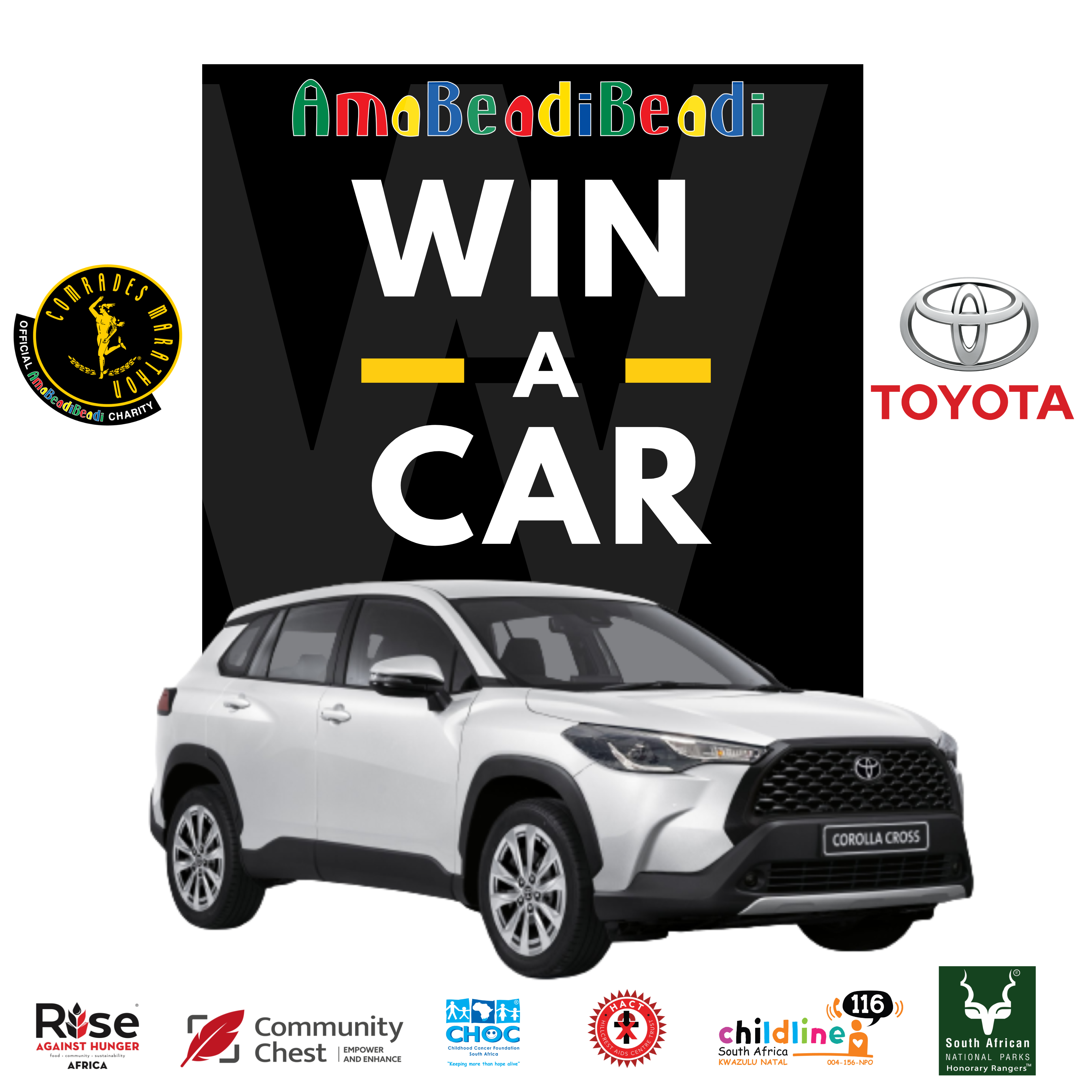 COMRADES TOYOTA WIN-A-CAR content