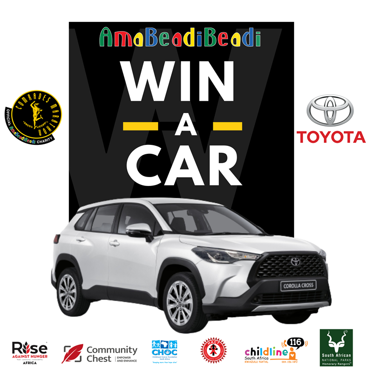 COMRADES TOYOTA WIN-A-CAR content