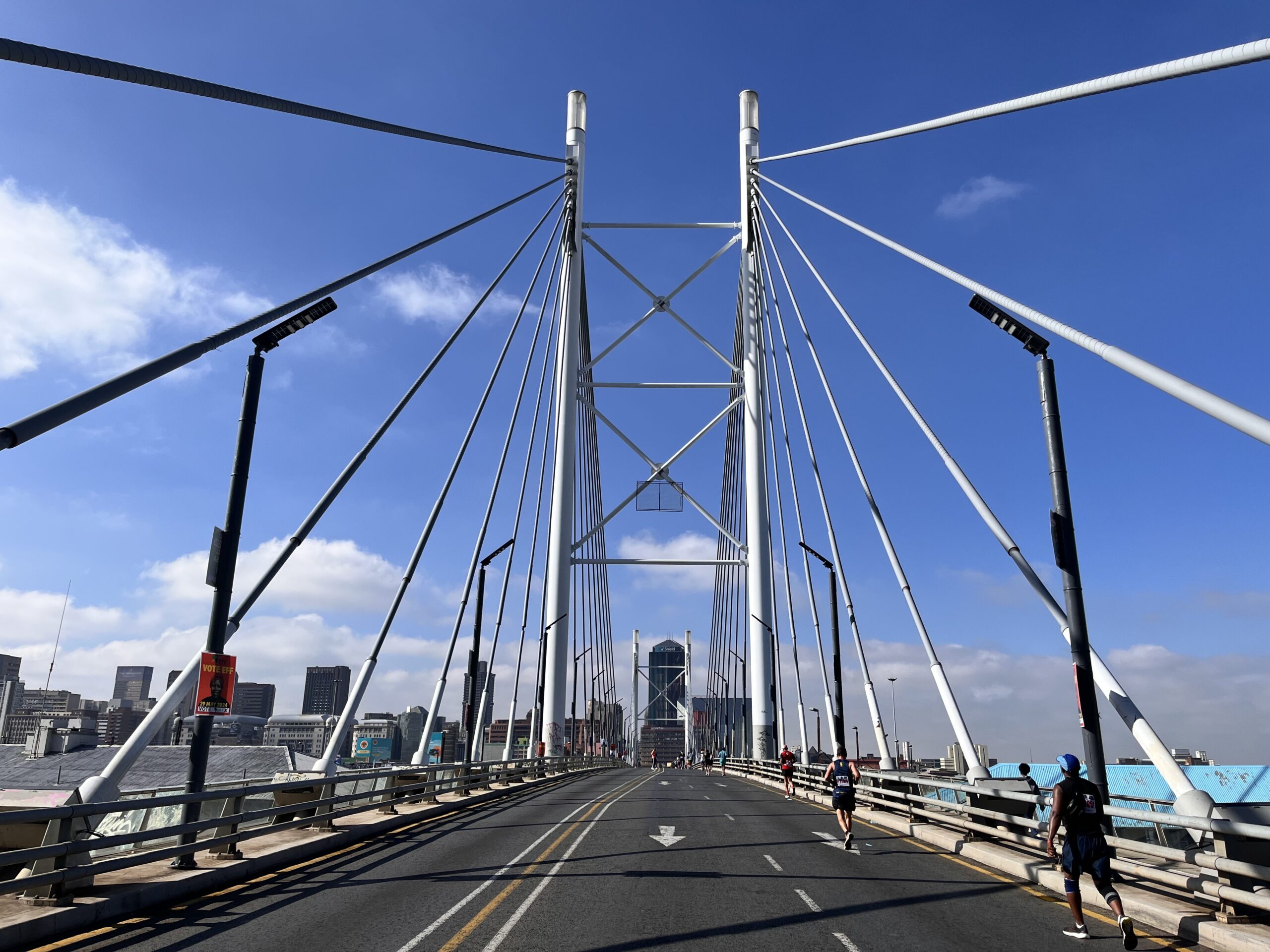 Johannesburg City Marathon Nelson Mandela Bridge Scaled